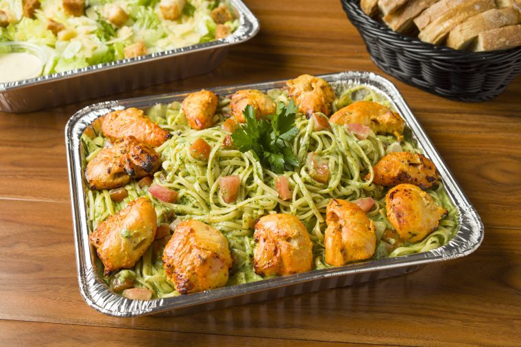 Pesto Linguine with Chicken
