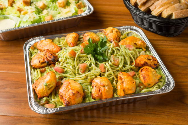 Chicken Pesto Linguine