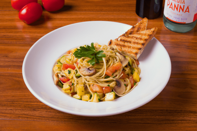 Vegetable Linguine