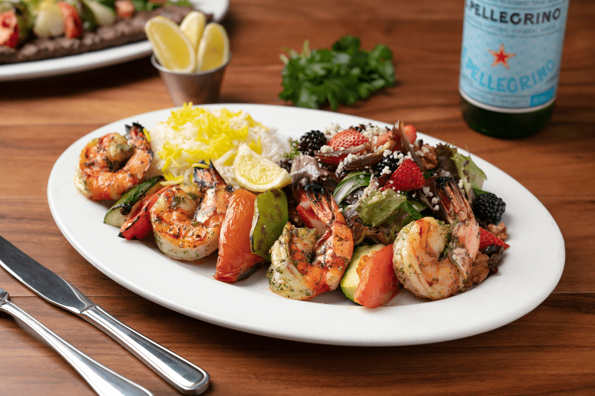Wild Caught Jumbo Shrimp Kabob 