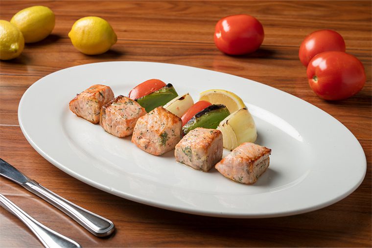 Salmon Skewer
