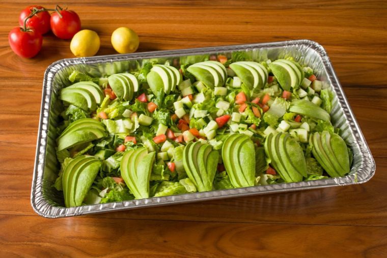 Romaine Avocado Salad Tray