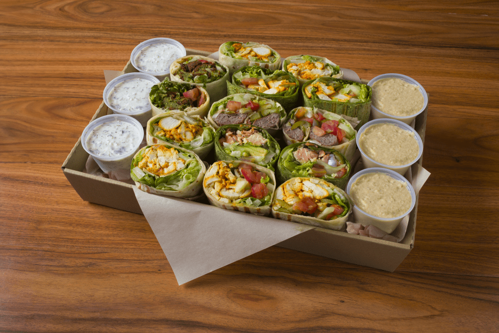 Assorted Wraps Tray*